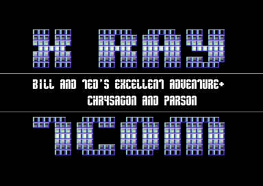 Bill& Teds Excellent Adventures+